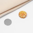 Магнит для платка «Друза», цвет золото в серебре - фото 7155940