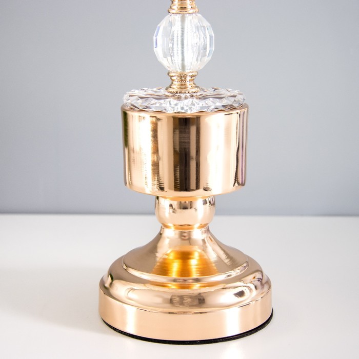 Настольная лампа "Луана" Е27 40Вт золото 25х24х41 см RISALUX - фото 1906348366