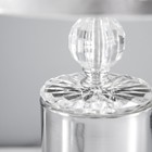 Настольная лампа "Луана" Е27 40Вт хром 25х24х41 см RISALUX - фото 24253769