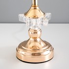 Настольная лампа "Лорена" Е27 40Вт золото 24х24х42 см RISALUX - фото 24253838