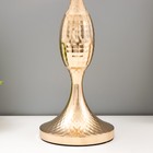 Настольная лампа "Ловелла" Е27 40Вт золото 25х25х45 см RISALUX - Фото 4
