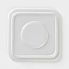 Чайная пара керамическая «Лист», 2 предмета: кружка с ложкой 180 мл, блюдце d=13,5 см, цвет белый - Фото 6
