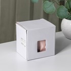 Кружка с ложкой «Стильный мишка», 320 мл, керамика, розовая - Фото 6