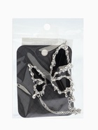 Брошь «Бабочка», тренд, чёрная в серебре  (артикул 9628192)  большой выбор товаров оптом и в розницу по низким ценам с доставкой