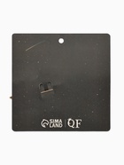 Брошь «Подарок» с бантиком, цвет красно-белый в чернёном золоте - фото 23256849