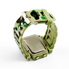 Часы наручные электронные, будильник, 3 АТМ, d-4.9 см, камуфляж - Фото 3