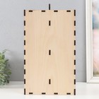 Шкатулка для росписи, под бутылку двойная  21х11х38 см, фанера 6мм - фото 22517951