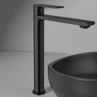 Смеситель для раковины Vincea Vogue VBF-1V2MB, однорычажный, излив 176 мм, латунь, черный - Фото 2