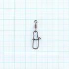 Вертлюг с застежкой Волжанка 101D Rolling Swivel with Nice Snap № 8х2, тест 8 кг, 10 шт - фото 22781427 Вертлюг с застежкой Волжанка 101D Rolling Swivel with Nice Snap № 8х2, тест 8 кг, 10 шт - фото 22781427