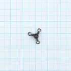 Вертлюг Волжанка Barrel 3-Wey Swivel 302 № 7, тест 13 кг, 10 шт - фото 22781445 Вертлюг Волжанка Barrel 3-Wey Swivel 302 № 7, тест 13 кг, 10 шт - фото 22781445