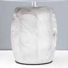 Настольная лампа "Брик" E14 40Вт серый 22,5х22,5х34 см RISALUX - фото 24702130