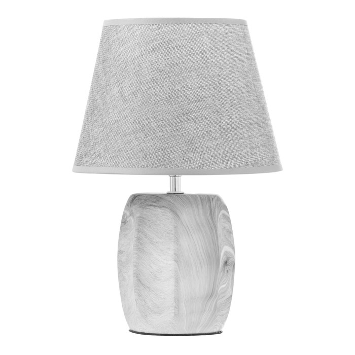 Настольная лампа "Брик" E14 40Вт серый 22,5х22,5х34 см RISALUX - фото 1907796511