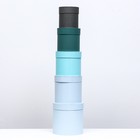 Набор шляпных коробок 5 в 1" Гармония", 20×20 - 14×14 см - Фото 3