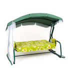 Качели садовые "Мадрид", 209 х 127 х 166 см, макс. нагрузка 220 кг, цвет зеленый - Фото 8