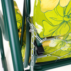 Качели садовые "Мадрид", 209 х 127 х 166 см, макс. нагрузка 220 кг, цвет зеленый - Фото 10