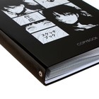 Тетрадь на кольцах Calligrata «Аниме» A5, 80 листов, в клетку, обложка 7БЦ, блок офсет - Фото 5