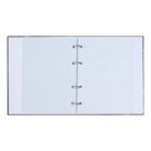 Тетрадь на кольцах Calligrata «Мрамор чёрный» A5, 120 листов, в клетку, обложка 7БЦ, блок офсет - Фото 6