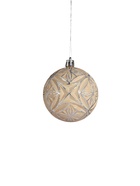 Ёлочные игрушки «Изыски праздника», новогодние, набор 13 шт., белый/золотистый - фото 23840505