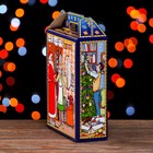 Подарочная коробка "Ретро Новый Год" 16,8 х 7 х 25 см - Фото 3