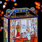 Подарочная коробка "Ретро Новый Год" 16,8 х 7 х 25 см - Фото 5