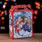 Подарочная новогодняя коробка «Кремль», для сладких подарков, 16.8?7?25 см (комплект 5 шт) - фото 53383021