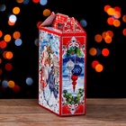 Подарочная новогодняя коробка «Кремль», для сладких подарков, 16.8?7?25 см (комплект 5 шт) - фото 53383023