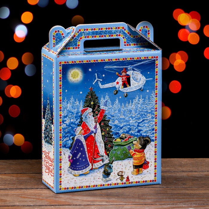 

Подарочная коробка "Праздник к нам приходит" 16,8 х 7 х 25 см