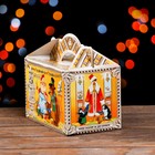 Подарочная коробка "Скульптурная Мастерская Деда Мороза" 20 x 12 x 19 см - Фото 4