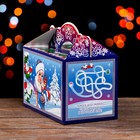 Подарочная коробка "Дед Мороз и Снегурочка" 20 x 12 x 19 см - Фото 3
