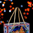 Подарочная коробка "Чудесный" в синем 16,5 х 7,9 х 20,8 см - Фото 5