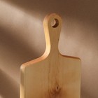 Доска разделочная с ручкой Adelica, 40×19×2.2 см, покрыта маслом, цельная берёза - Фото 2
