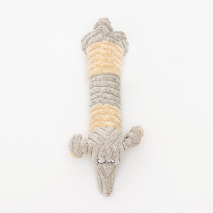 Игрушка текстильная "Пес", 24 х 8 см, серый