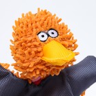 Игрушка текстильная "Косматая утка" , 32 х 19 см, оранжевая - Фото 4