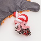 Игрушка текстильная "Косматая утка" , 32 х 19 см, оранжевая - Фото 6