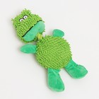 Игрушка текстильная «Косматый дино» , 32×19 см, зелёная - Фото 4