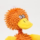 Игрушка текстильная «Косматый утёнок», 32×19 см, коричневая - Фото 4