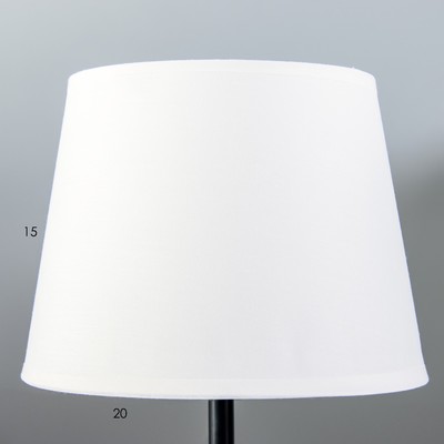Настольная лампа «Зефир» Е14 40 Вт белый голубой 30×30×33 см RISALUX