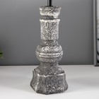Настольная лампа «Стелла» Е14 40 Вт серый 22.5×22.5×45 см RISALUX - Фото 4