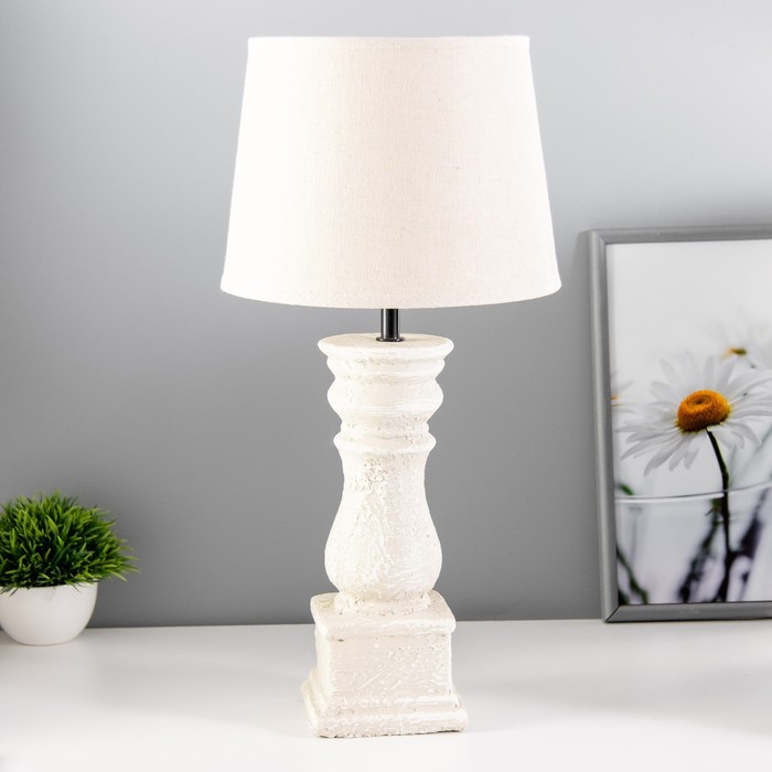 Настольная лампа «Стелла» Е14 40 Вт серый 22.5×22.5×47 см RISALUX - Фото 1