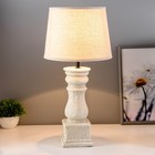 Настольная лампа «Стелла» Е14 40 Вт серый 22.5×22.5×47 см RISALUX - Фото 2