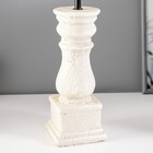 Настольная лампа «Стелла» Е14 40 Вт серый 22.5×22.5×47 см RISALUX - Фото 4