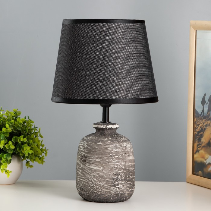 Настольная лампа «Тереза» Е14 40 Вт черный 20×20×33 см RISALUX - Фото 1