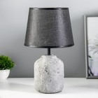 Настольная лампа "Эсмира" Е14 40Вт серый 20х20х33см - фото 3100271