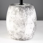 Настольная лампа «Дафна» Е14 40 Вт серый 22.5×22.5×33 см RISALUX - Фото 4