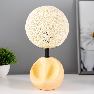 Настольная лампа «Матильда» Е14 40 Вт оранжевый 20×20×30 см RISALUX