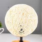 Настольная лампа «Венера» Е14 40 Вт оранжевый 12×12×26 см RISALUX - Фото 6