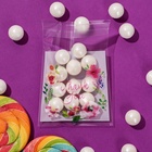 Пакет БОПП с липкой лентой, «Спасибо», 7×7+3 см - Фото 4