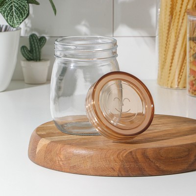 Банка для сыпучих продуктов, 914 мл, d=10 см, h=14 см, стекло