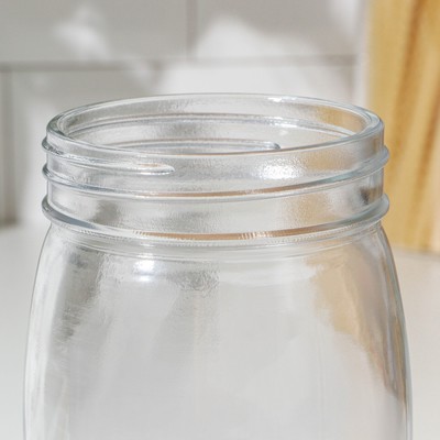 Банка для сыпучих продуктов, 914 мл, d=10 см, h=14 см, стекло