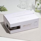 Набор низких стаканов, стеклянный, d=7 см, h=9 см, 365 мл, 6 шт - Фото 4